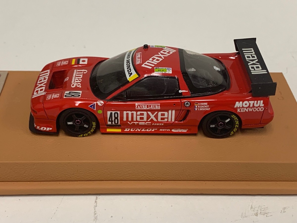 1/43 Starter Honda Acura NSX GT2 1994 24 Hours LeMans leather base