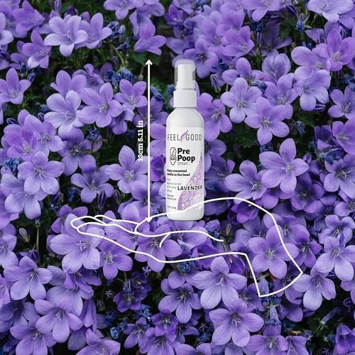 Lavender Toilet Spray Air Freshener Pre Poop Bathroom Pooper Perfume 55ml - Picture 4 of 7