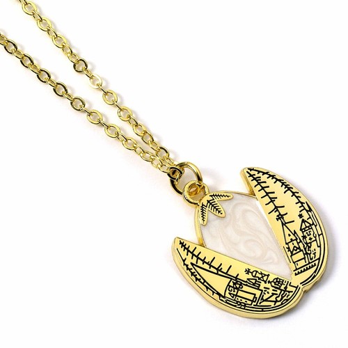 Harry Potter verpackt goldenes Ei Geschenkdose mit Halskette - Gold - Bild 2 von 3