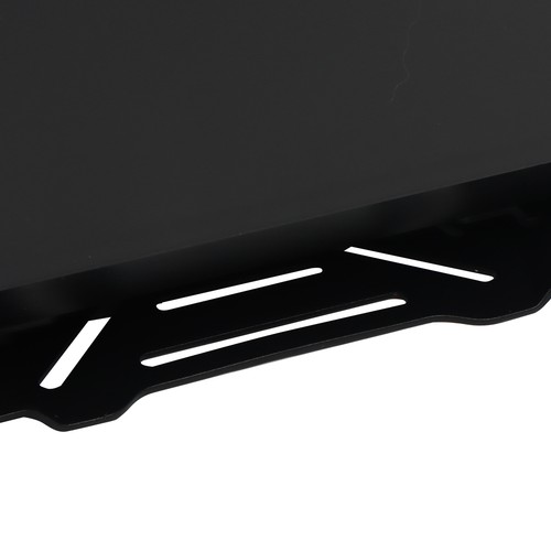 Motorcycle 45L ABS Black Trunk Horn Pattern Top Case Tail Box Waterproof Luggage - Picture 11 of 17