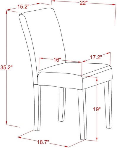 5 Piece Dining Set for 4, Round Pedestal Table & 4 Light Tan Dining Chairs - Picture 88 of 101