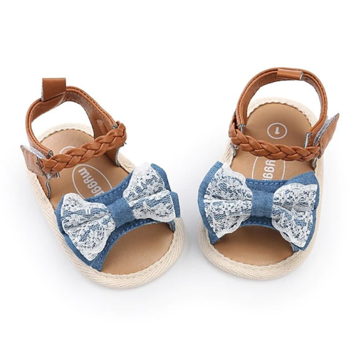 Elegant Polka Dot Baby/Toddler Princess Shoes Anti-slip Sandals - 0-18mons. and - Picture 27 of 63