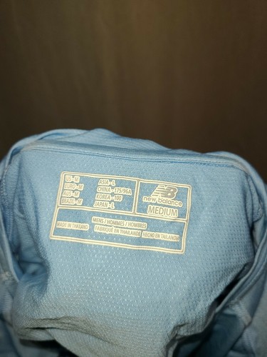 TCS New York City Marathon Training Series 12M Run Mens Medium Blue Jersey - Picture 11 of 11