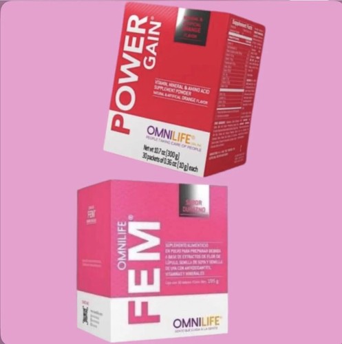 OML Mujer Power Gain y Fem Plus (Fast/Free Shipping) - Picture 2 of 11