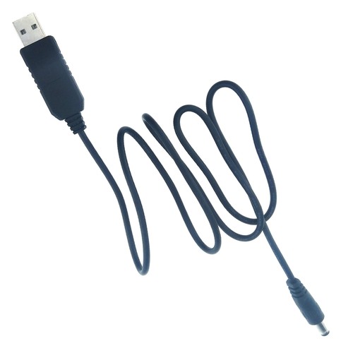 USB 5V auf 12V Klinke DC Stromkabel Step Up Spannung Booster Konverter Kabel Leitung - Bild 1 von 7