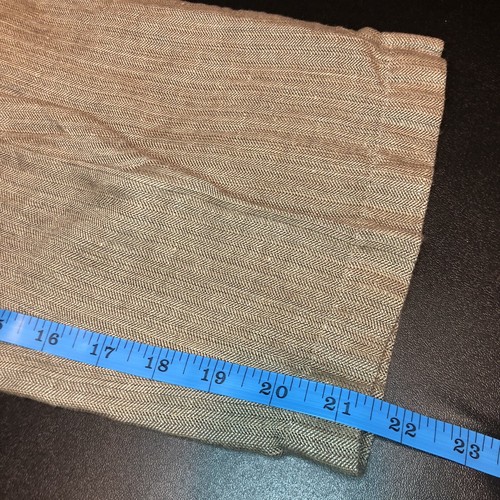 J Jill Brown Linen Blend Genuine Fit Lightweight Capri Pants Size 6 Petite - Picture 9 of 10