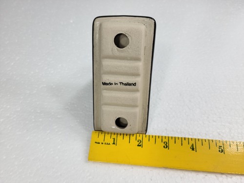 Black Ceramic Towel Bar Rod Rack Post Holder Brackets Tile In Mid Century Modern - Picture 4 of 24