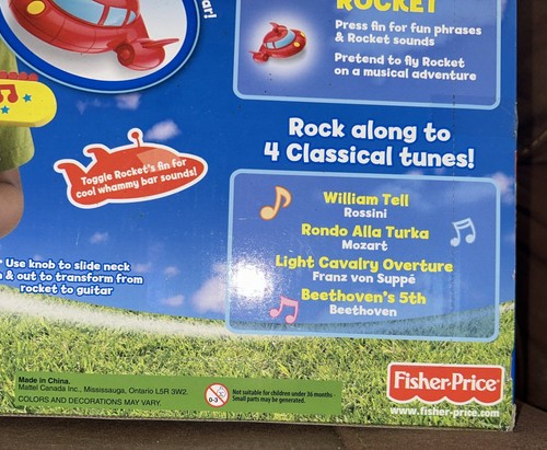 Disney Little Einsteins Rockin’ Rocket Guitar 2008 In Box - Picture 11 of 17
