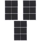  3 Pieces Stuhlbein-Bodenschoner Gummifüße Verhinderung Des Umkippens Von Möbeln