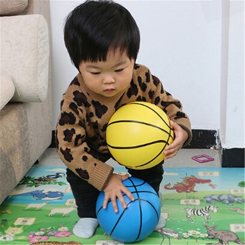 20cm Inflatable PVC Basketball Beach Ball Kid Adult Outdoor Sports Gift Toy . _j - Imagen 2 de 11