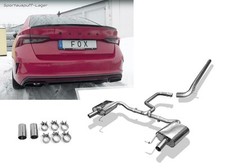 FOX Edelstahl Racing-Anlage ab OPF Skoda Octavia RS TSI Typ NX NEU!! NEU!!