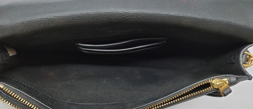 Tory Burch Miller Clutch Umhängetasche Pebbled Leather - Bild 9 von 12