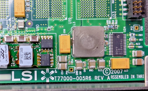 LSI T77000-005R6 SAS RAID Controller w/ Full Profile Bracket - Picture 3 of 5
