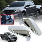 Side View Mirror Assy Black Matte Fits For Mazda BT-50 Pickup 4 Door - Chrome
