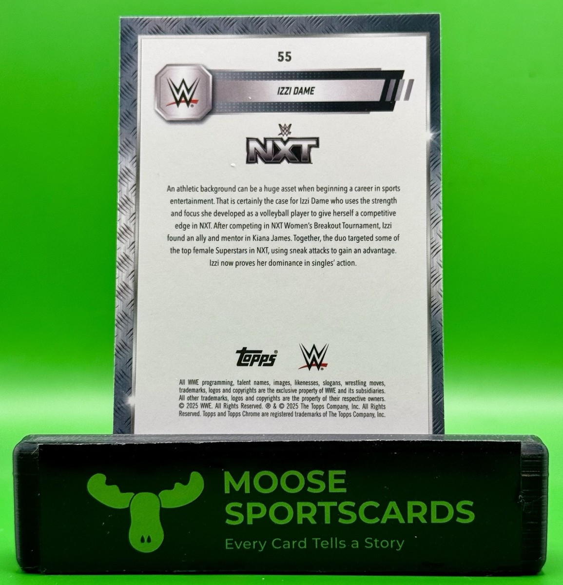 2025 Topps Chrome WWE Izzi Dame | eBay