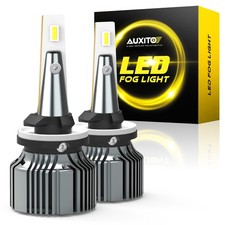 2PCS AUXITO 880 LED Fog Light Bulb 6500K Xenon White High Power 890 892 893 899