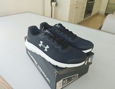 Under Armour Charged Assert 8 Men's Running Shoes Black White 3021952-001 New