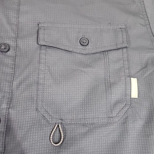 Columbia Omni Shade Sun Protection Vented Fishing Button Down Shirt Medium L/S - Picture 3 of 24
