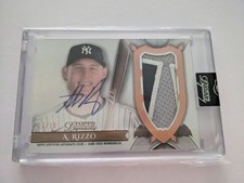 2024 Topps Dynasty Anthony Rizzo 05/10  Auto Patch Yankees #DAP-ARI1