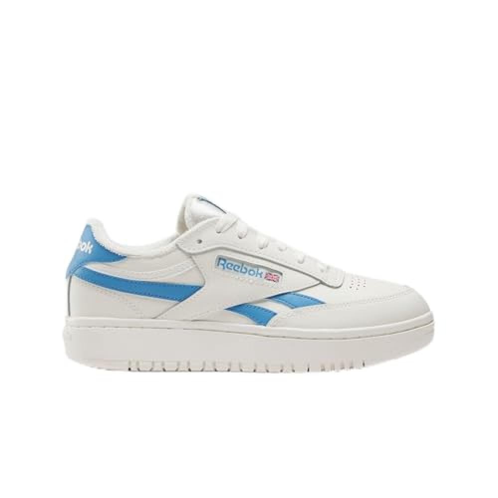 (TG. 35 EU) Reebok Club C Double Revenge, Sneaker Donna, Chalk/Chalk/Essential B
