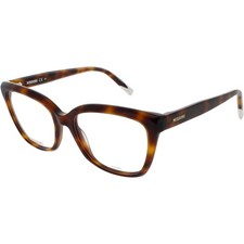 Missoni Women's Eyeglasses Havana Plastic Full Rim Cat Eye Frame MIS 0116 005L