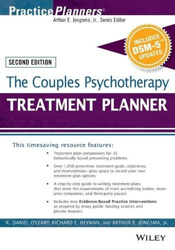 The Couples Psychotherapy Treatment Planner, with DSM-5 Updat... - 9781119063124