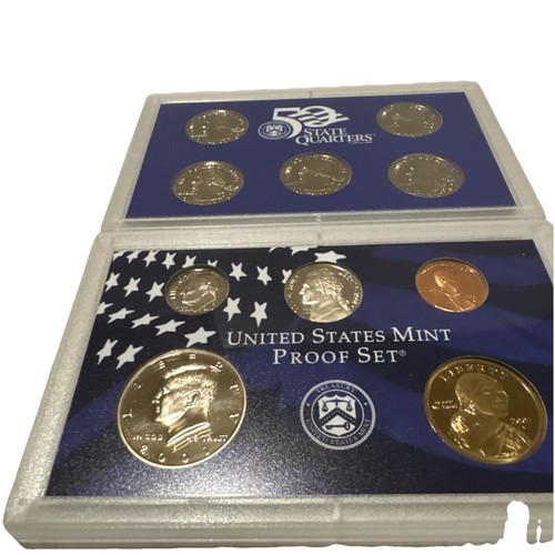2001 US Proof Set 10 coin set in OGP - Picture 2 of 6