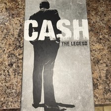 Johnny Cash ‎The Legend (4 CD Box Set) Previously Unlreleased Tracks & Booklet