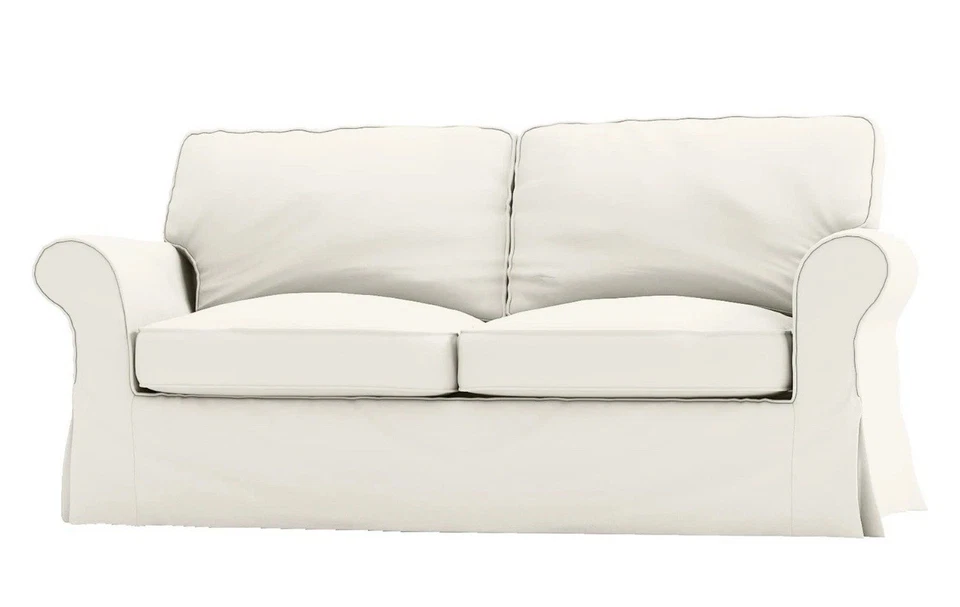 Pottery Barn Comfort Roll Arm 82" Sofa Slipcover Beige (Box Edge)  New Sealed ! - Image 2 of 4