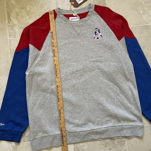 New England Patriots Mitchell & Ness Trading Block Crew Sweatshirt XXXL - Bild 5 von 7