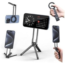 MA30 Magnetic Phone Tripod Stand for iPhone - Aluminium Maglock Black