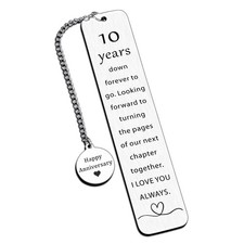 10th Anniversary Tin Gifts for Couple 10 Year Wedding Anniversary Tin Gift for