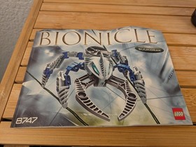 LEGO BIONICLE: Visorak Suukorak  8747 Complete W/ Canister & Manual.