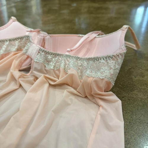 Corsetto donna rosa e oro - Foto 4 di 5