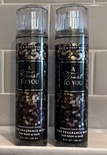 2 Set- Bath and Body works a toast to you Fine Fragrance Mist 8 oz