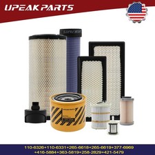 1set 1000 Hours Filter Kit for Caterpillar 259D 279D 279D3 289D 299D 299D