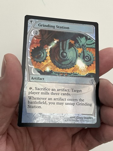 MTG Grinding Station *FOIL FUTURE SIGHT* Mystery Booster 2 MB2 MT/NM Comb Ship - Picture 7 of 11