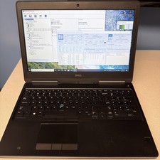Dell Precision 7520 Intel i7-6820HQ 2.7GHz 16GB 240GB SSD Radeon Pro WX