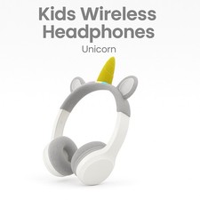 Unicorn Kids Wireless Headphones 85 dB Safe Volume Padded - Bluetooth