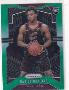 2019-20 Panini Prizm #288 Darius Garland Prizms Green