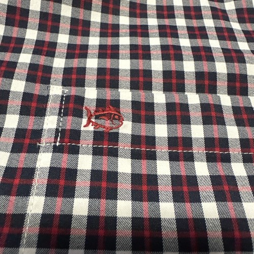 Southern Tide Intercoastal Shirt Adult XL Check Button Long Sleeve Embroidered - Picture 4 of 6