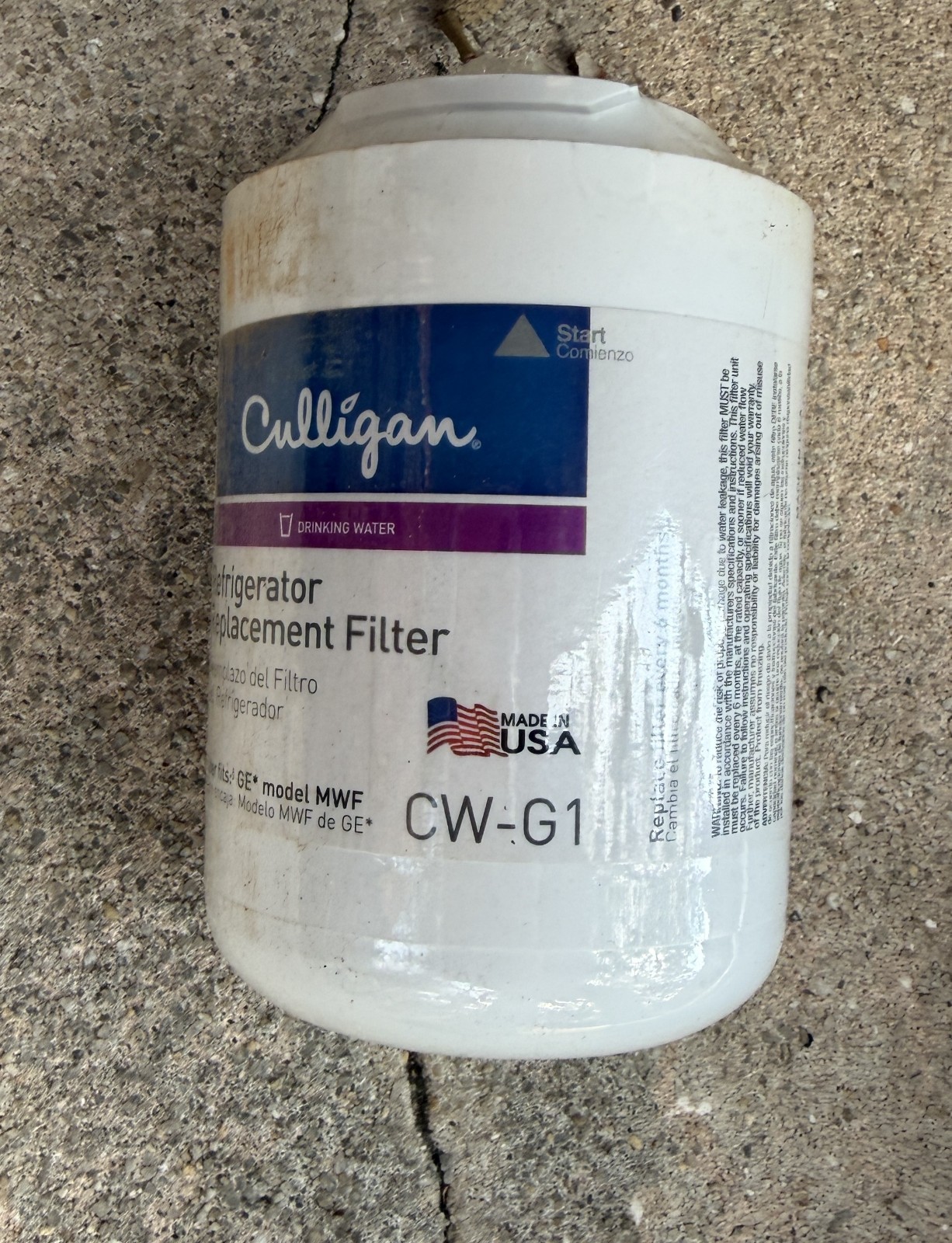 1 Culligan RefrigeratorWaterFilter-Replacement ForGE Model M