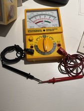 Robin OM-50N Analogue Multimeter Tester Set Case Leads / Fantastic Condition