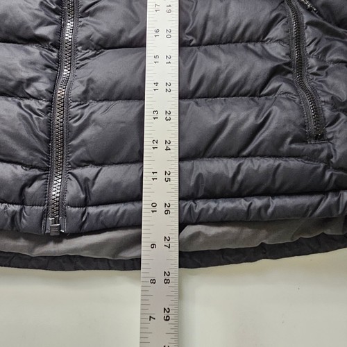 Eddie Bauer Herren Daunen Puffer Weste leicht Outdoor Full Zip schwarz Large - Bild 8 von 9