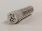 Original Roll of 1955 San Francisco S 50 Uncirculated One Cent Penny Coins