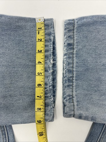 High Waist Jeans Size 6 Women's Glassons Blue Wide Leg Straight Fit Baggy - Picture 13 of 17