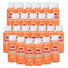 Acrylic Paint In Assorted Colors 2 Oz Ja20588 Pumpkin Orange pack Of 24