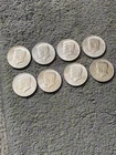 1976 Kennedy Silver Half Dollars  8 COINS