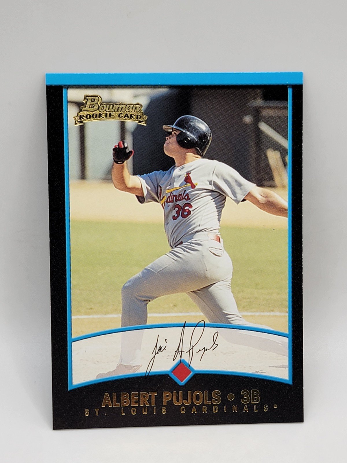 2001 bowman  pujols レア Amazon.com: Albert Pujols 2001 Bowman Baseball Rookie Card