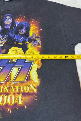 KISS ALIVE! World Domination Tour 2003/2004 Tour T-shirt Original Size 2XL Vtg. - Picture 5 of 9